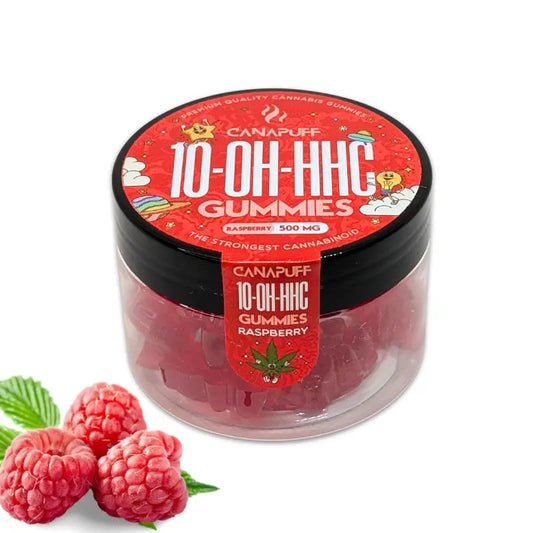 Gomitas CanaPuff 10-OH Frambuesa