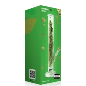 Caja Bongeez (Bong de vidrio de 38 cm + chocolate)