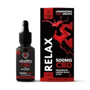 Gotas relajantes de CBD activo 30 ml